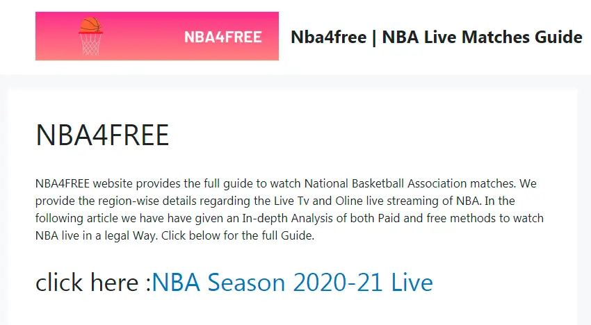 NBA4FREE