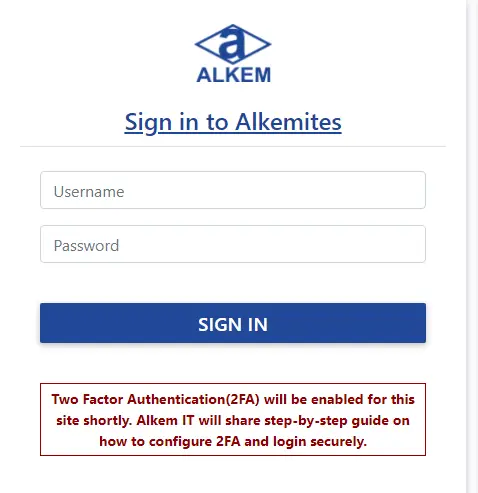 Alkemites Login