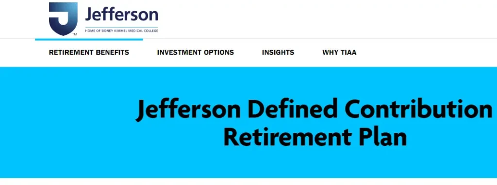 TIAA CREF Jefferson Login