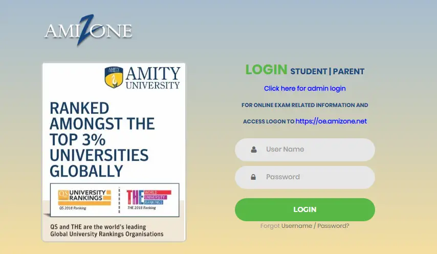 How To Amizone Login & Amizone.net Student Login