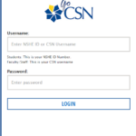 How To Mycsn Login & New student Account Csn.edu