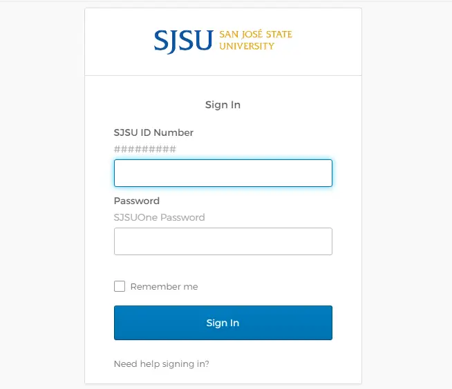 Mysjsu Login