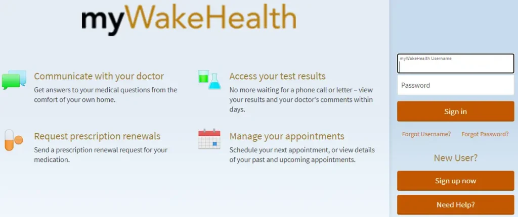 Mywakehealth Login & New User Registration Www.Mywakehealth.Org