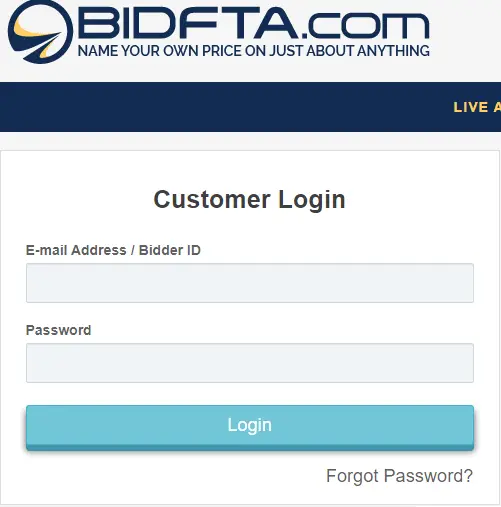 How To Bidfta Login & www.bidfta.com Register