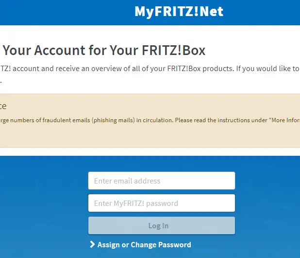 How To FritzBox Login & www.myfritz.net Information about registration.