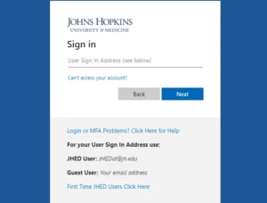 How To Myjhu Login & New User Registration