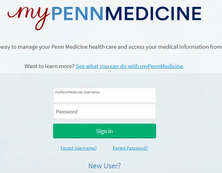 How To Mypennmedicine Login & New User Account Penn Medicine