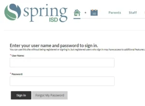 Myspringisd Login