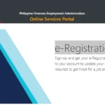 How To onlineservices.poea.gov.ph login & E-Registration