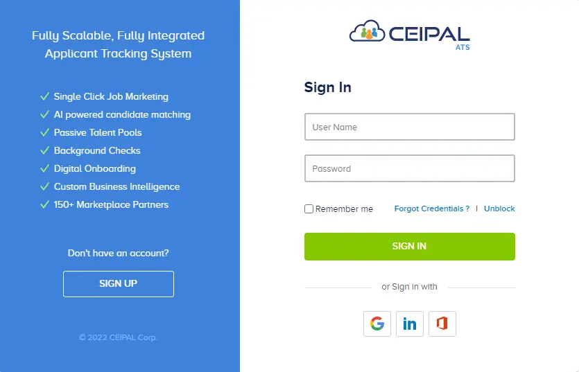 How To Ceipal Login & New User Register Talenthire.ceipal.com