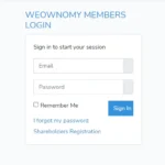 How To Weownomy Login & Register Weownomymembers.global