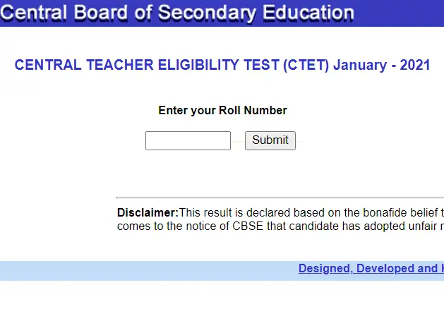 How To Check CTET Result 2022 Online & & CTET.nic.in Login
