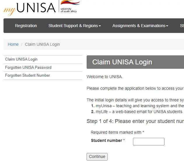 How To MyUnisa Login & New Student Register Unisa.ac.za