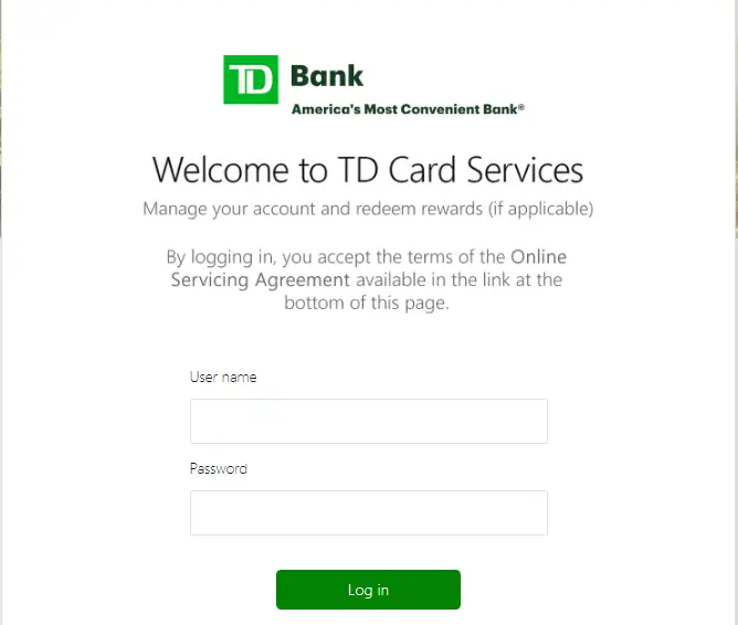How To TDcardservices Login & Activate Account Tdcardservices.com