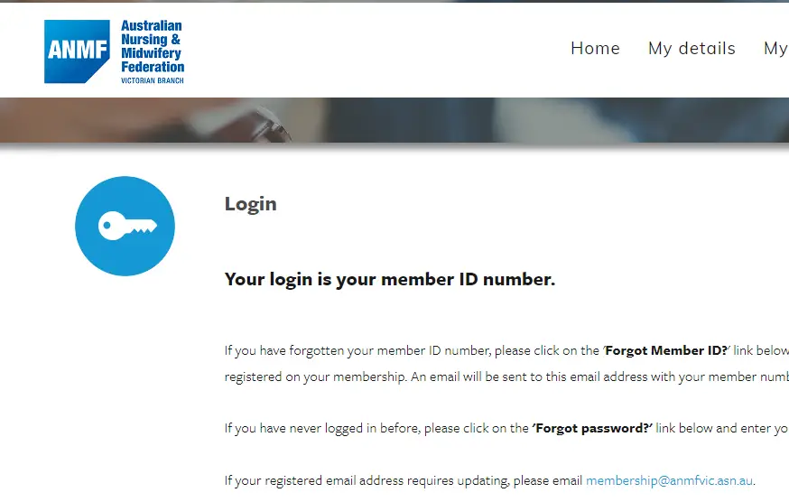 How To Anmf Login & New Student Registration Anmf.org.au