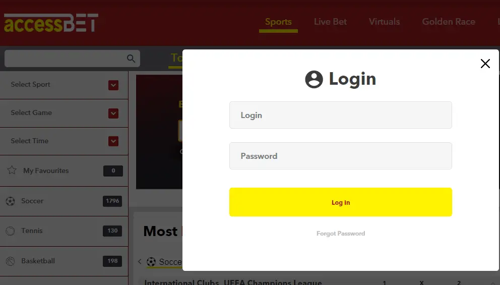 How To Accessbet Login A Complete Guide On Sport.accessbet.com