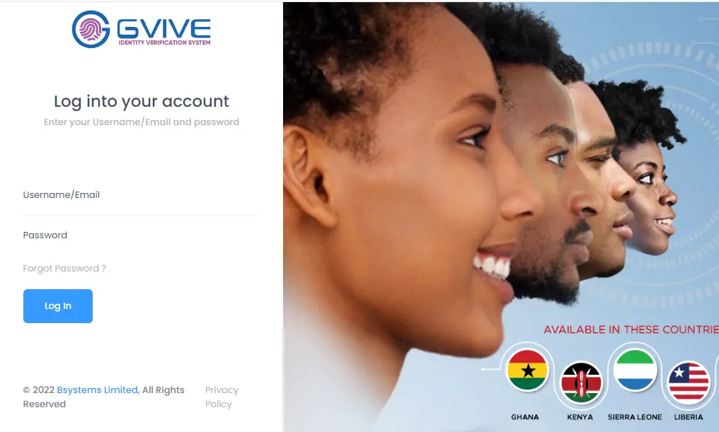 How To Gvive login & Register New Account Gvivegh.com