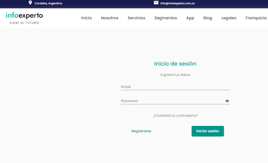 How To Infoexperto Login & New user Register Infoexperto.com.ar