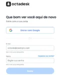 How To Octadesk login & Dashboards Pt.octadesk.com