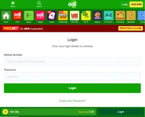 How To Odibets Login & Register New User Odibets.com