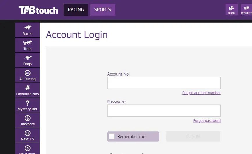 How To TABtouch login & New Account Tabtouch.com.au