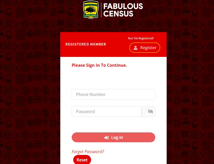 How To Fabucensus Login & New Registration Fabucensus.com