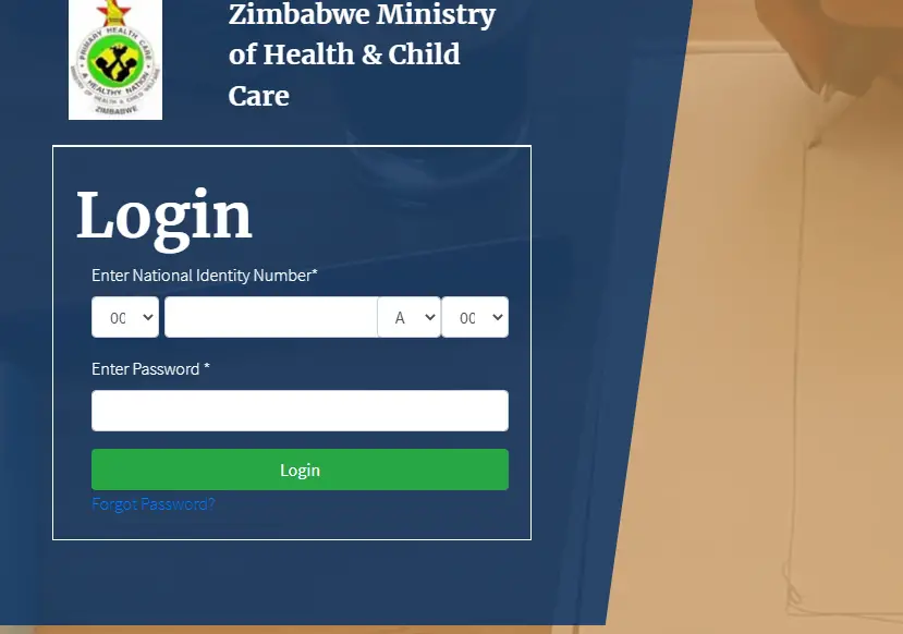 How To Mohcc Login & Helpful Guide To Register Mohcc.gov.zw