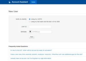 How To MyUWE Login @ First-Time User Account My.uwf.edu