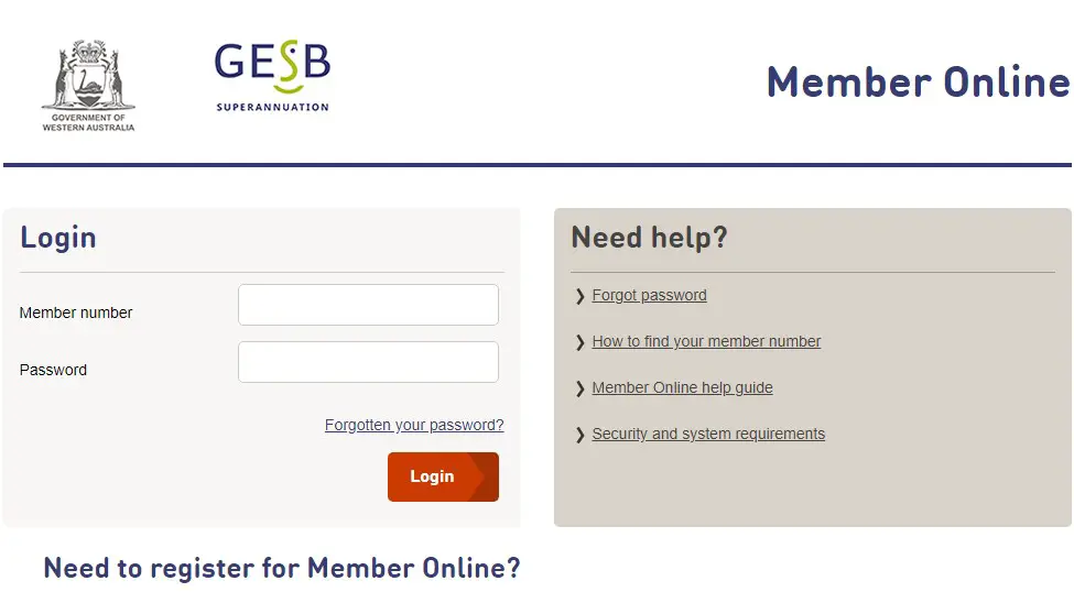 How To Gesb login @ Register Account Gesb.wa.gov.au