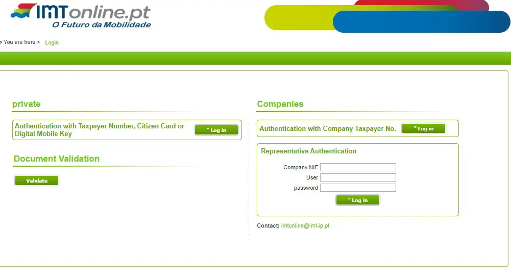 How To Imtonline login @ New Account servicos.imt-ip.pt