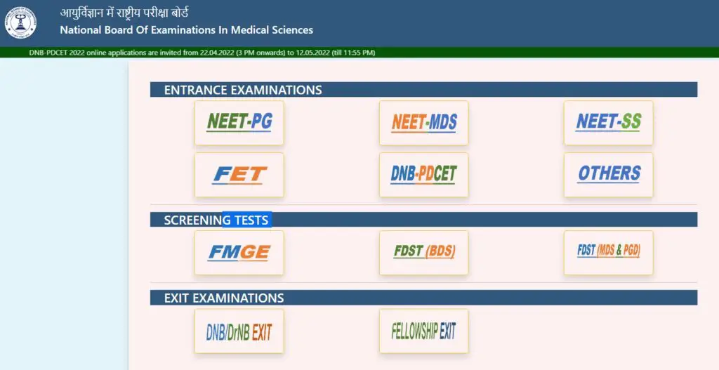 How To Nbems Login & New Student Registration Nbe.edu.in