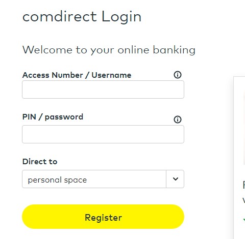 How To Comdirect login @ Register Account Comdirect.de