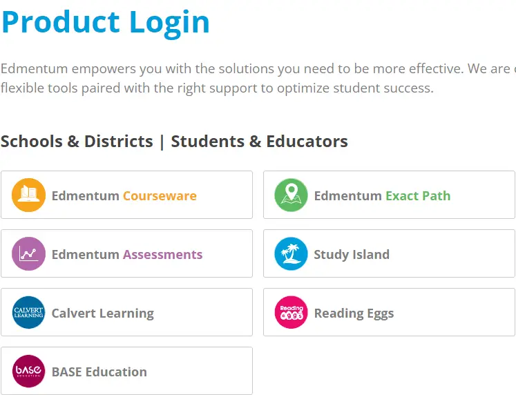 How To Edmentum login & Register New Students Edmentum.com