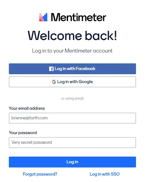 How To Mentimeter Login @ New Registration Mentimeter.com