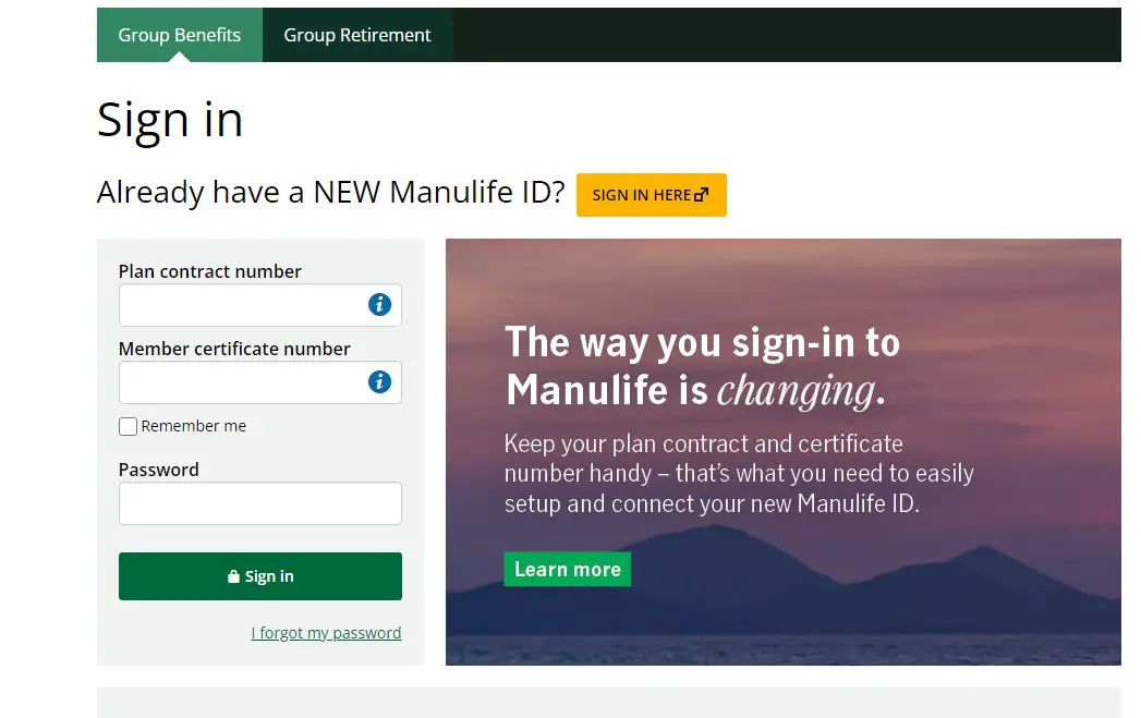 How To Manulife Login @ Sign up Manulife.com