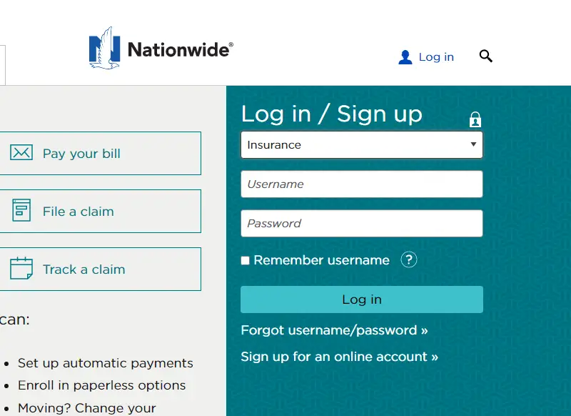 How To Nationwide Login @ New Registration Nationwide.com