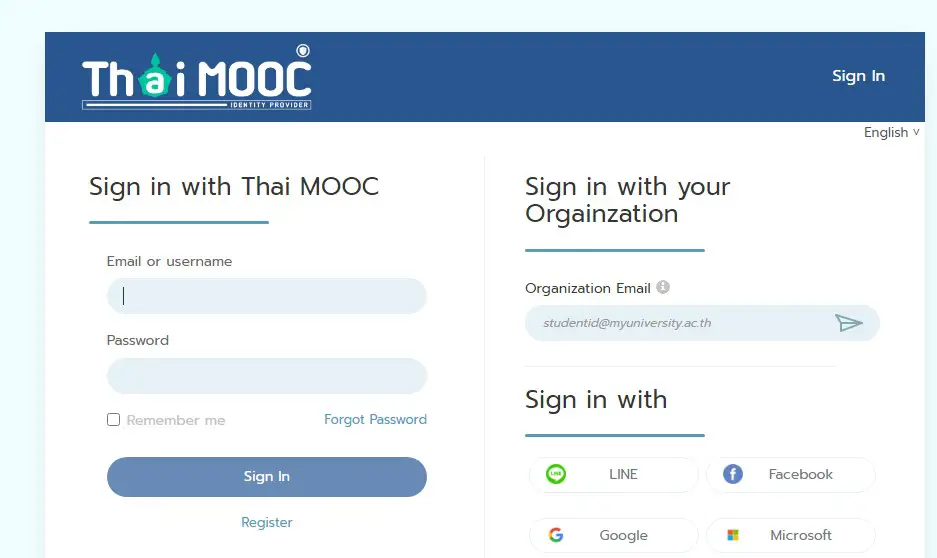 How To Thaimooc Login @ Register Account Lms.Thaimooc.org