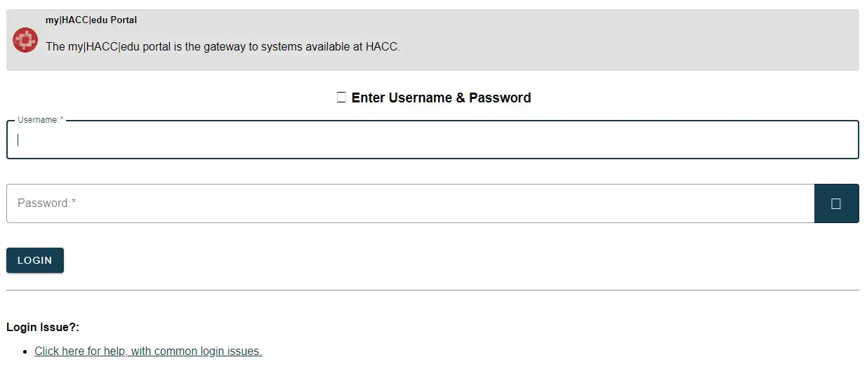 How To Myhacc Login & Register New Account My.hacc.edu