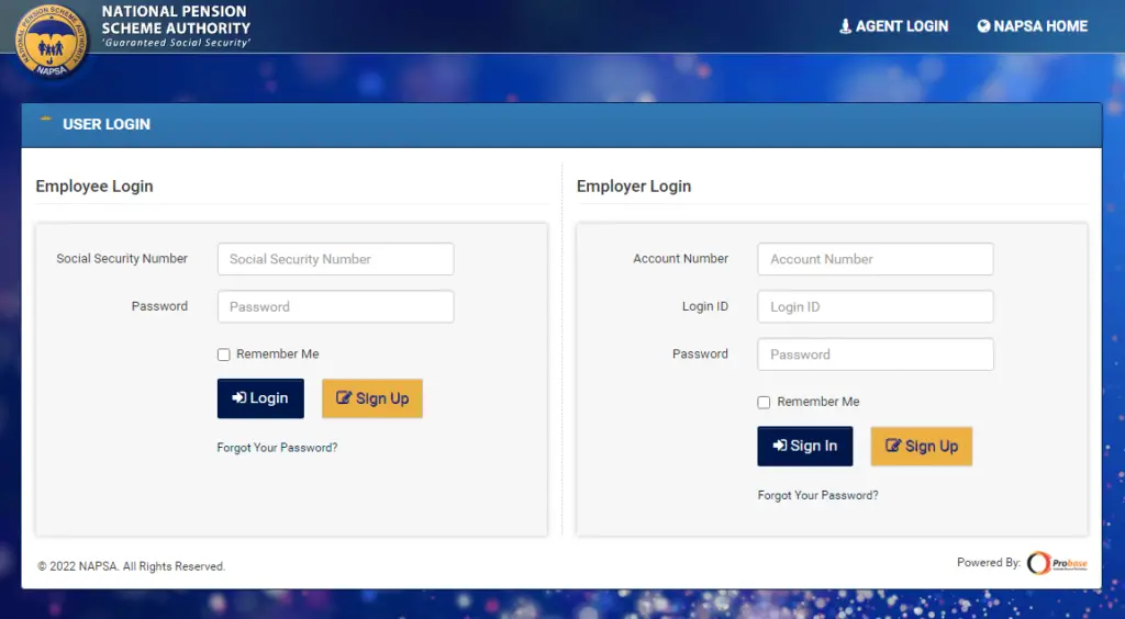 How To Napsa Login @ Guide To App, Benefits, Stars & Zambia