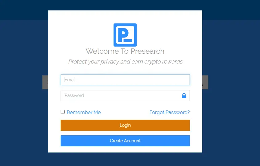 How To Presearch Login @ Create an Account.Presearch.com