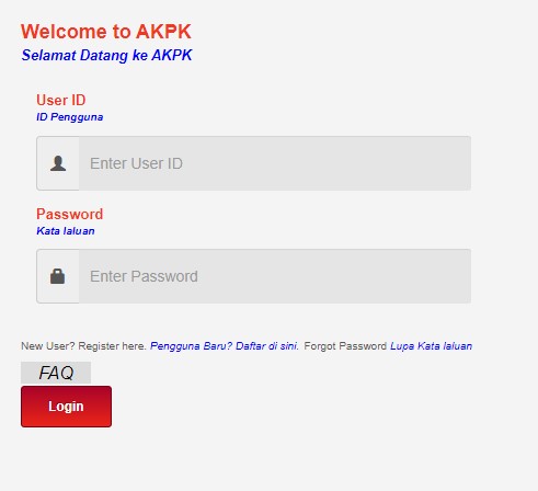 How To Akpk Login & Register New Account Akpk.org.my