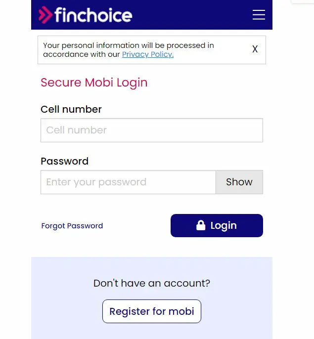 How To Finchoice Login @ Register Account Finchoice.co.za