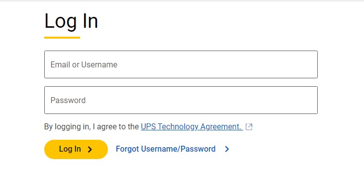 How To Myups Login & Register New Account Ups.com