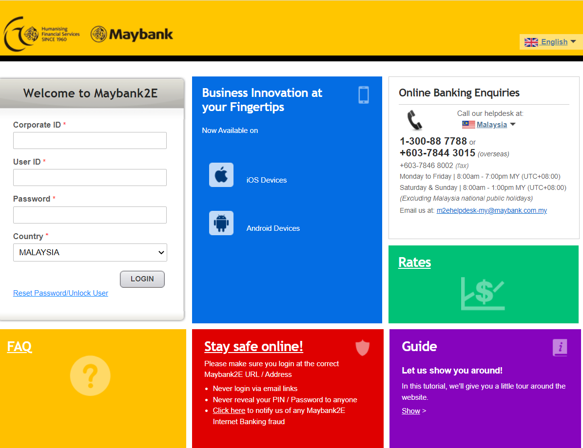 How To M2e Login & Guide To Maybank2e.com