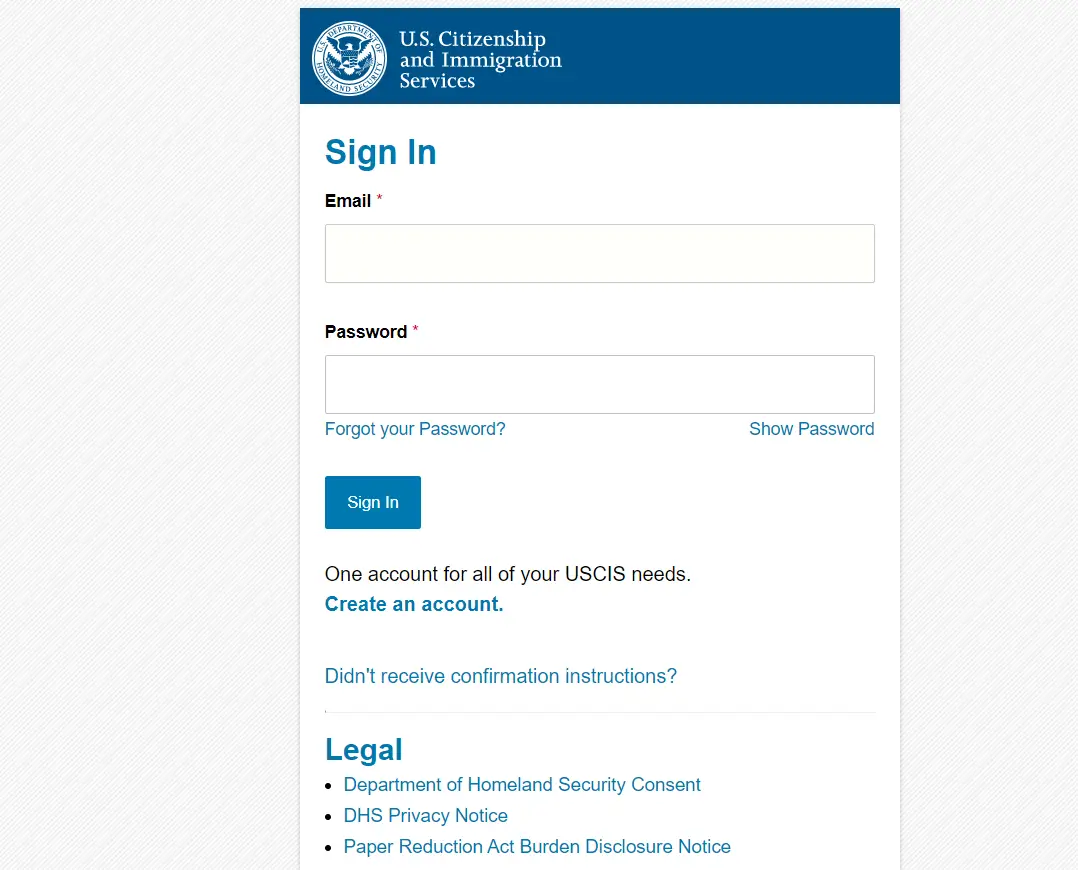 How To Myuscis Login & Create Account My.uscis.gov