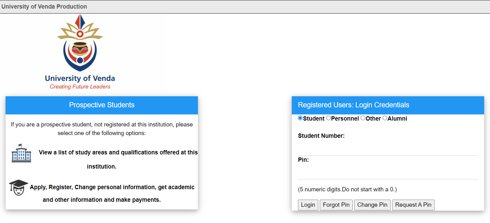 How To Univen Login & Regidter User Here Univen.ac.za