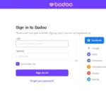 How To Badoo Login In Homepage Step By Step