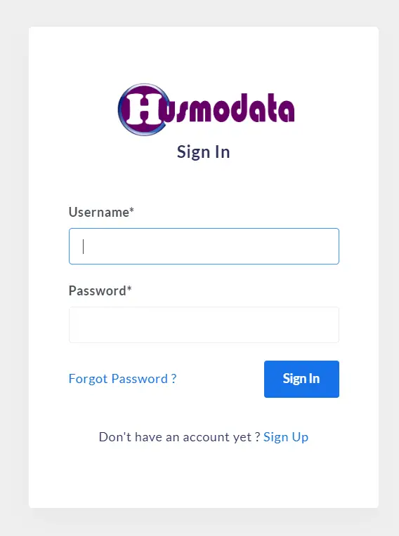 How To Husmodata Login & Register With Account