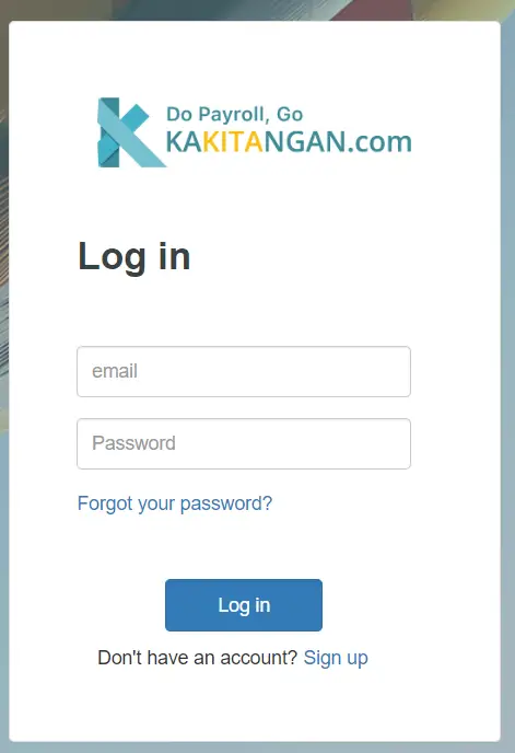 How To Kakitangan Login & Register New Account