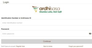 Ardhisasa Login